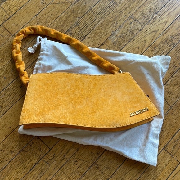 Jacquemus Handbags - JACQUEMUS LA VAGUE ORANGE SHOULDER BAG Size:M